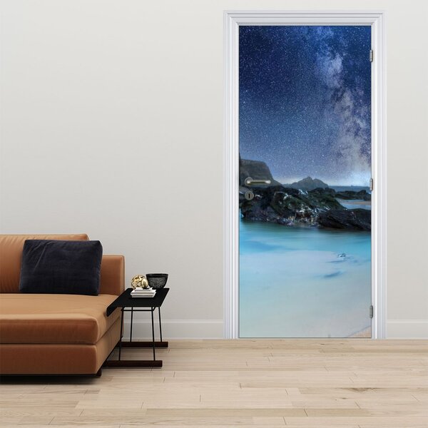 Fototapeta na dveře - Pláž (95x205cm)