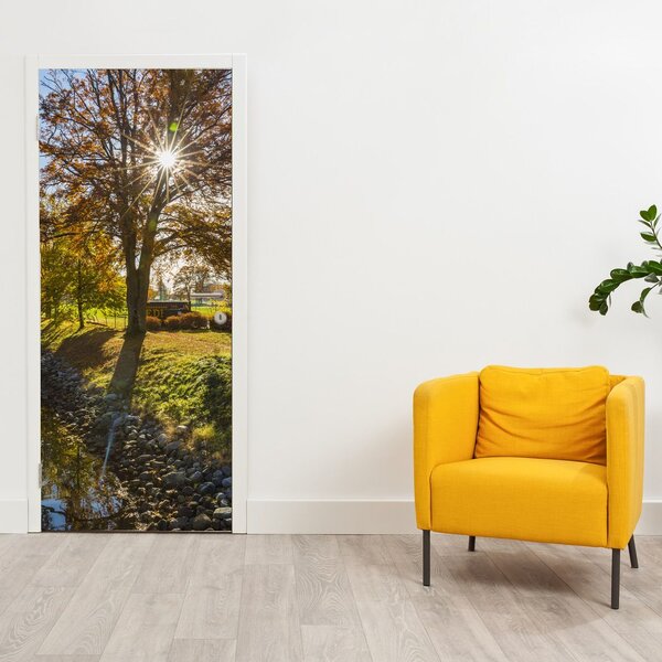 Fototapeta na dveře - Vodní kánal (95x205cm)