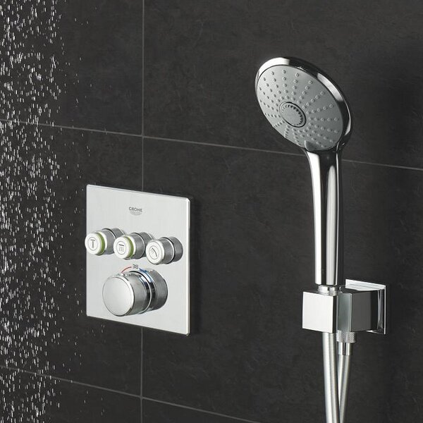 Grohe Grohtherm SmartControl vanová baterie pod omítku s termostatem StarLight Chrome 29126000