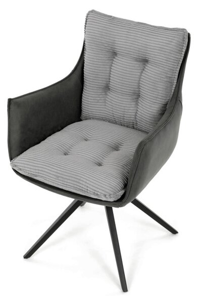 Jídelní židle šedá DCH-D1345 GREY2