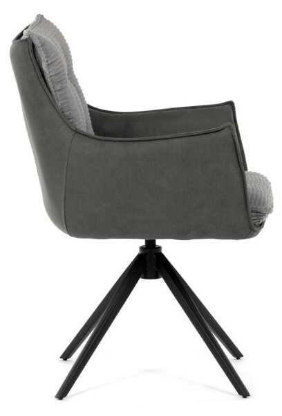 Jídelní židle šedá DCH-D1345 GREY2