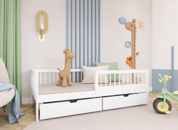Lano Furniture Dětská postel Edi bílá Rozměr (cm): 80x160