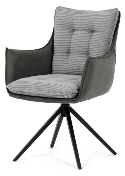 Jídelní židle šedá DCH-D1345 GREY2