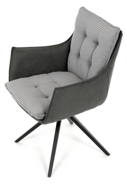 Jídelní židle šedá DCH-D1345 GREY2