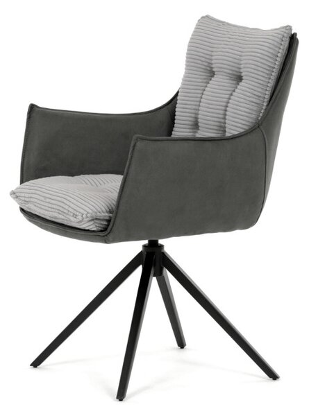 Jídelní židle šedá DCH-D1345 GREY2