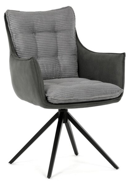 Jídelní židle šedá DCH-D1345 GREY2