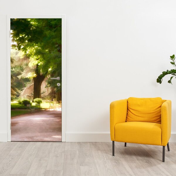 Fototapeta na dveře - Park (95x205cm)