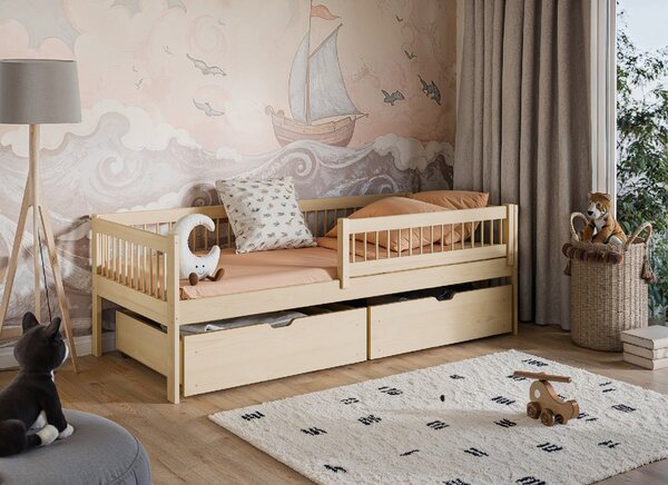 Lano Furniture Dětská postel Edi borovice Rozměr (cm): 80x160