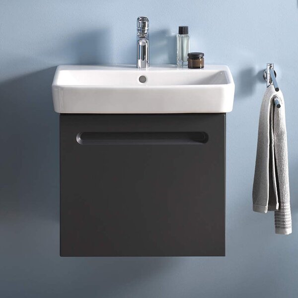 Duravit No. 1 skříňka 54x42.6x47.8 cm pod umyvadlo závěsná grafitová N14381049490000