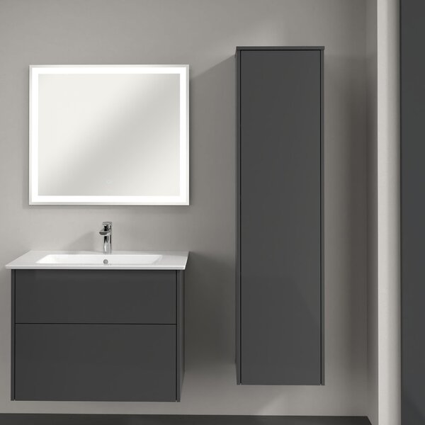 Villeroy & Boch Finero skříňka 40x35x155 cm boční závěsná šedá C53201FP