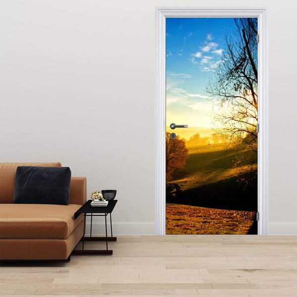 Fototapeta na dveře - Východ slunce (95x205cm)