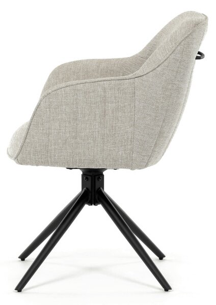 Jídelní židle krémová HC-536 CRM2