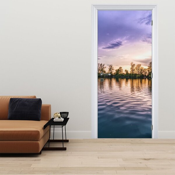Fototapeta na dveře - Jezero (95x205cm)