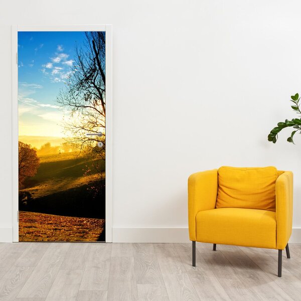 Fototapeta na dveře - Východ slunce (95x205cm)