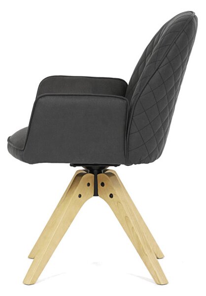 Jídelní židle černá HC-539 BK3