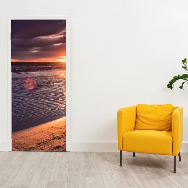 Fototapeta na dveře - Západ slunce (95x205cm)