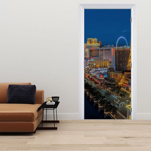 Fototapeta na dveře - Las Vegas (95x205cm)