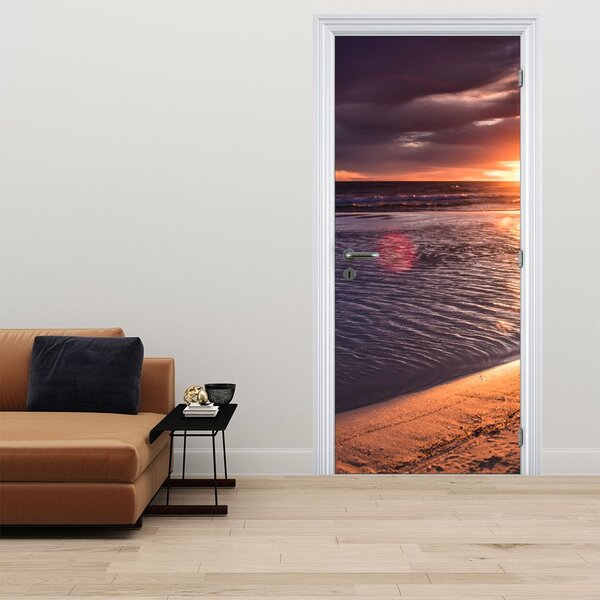 Fototapeta na dveře - Západ slunce (95x205cm)