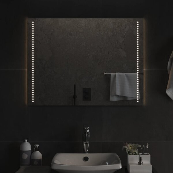 Koupelnové zrcadlo s LED osvětlením 60 x 80 cm