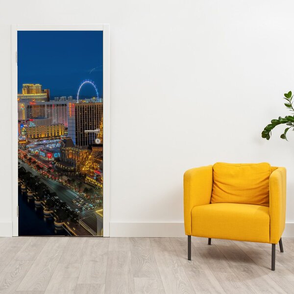 Fototapeta na dveře - Las Vegas (95x205cm)