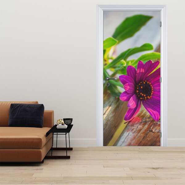Fototapeta na dveře - Řezané květiny (95x205cm)