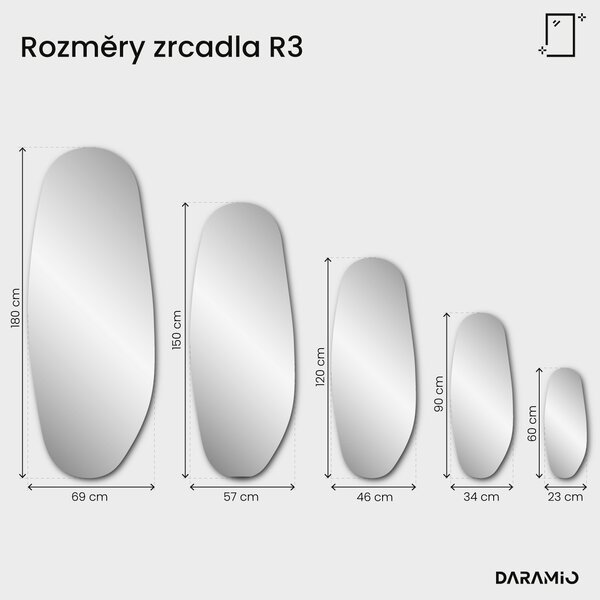 Zrcadlo Pure R3