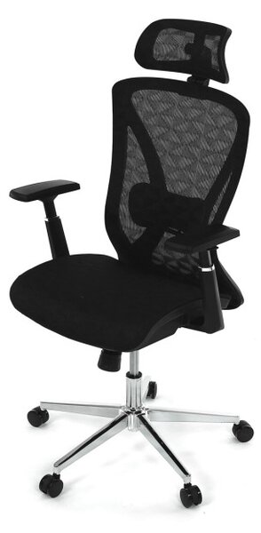 Kancelářská židle černá KA-S258 BK