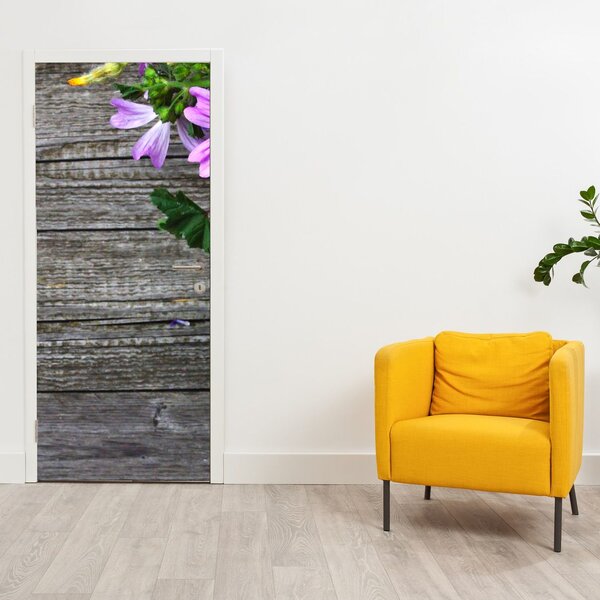 Fototapeta na dveře - Luční květiny (95x205cm)