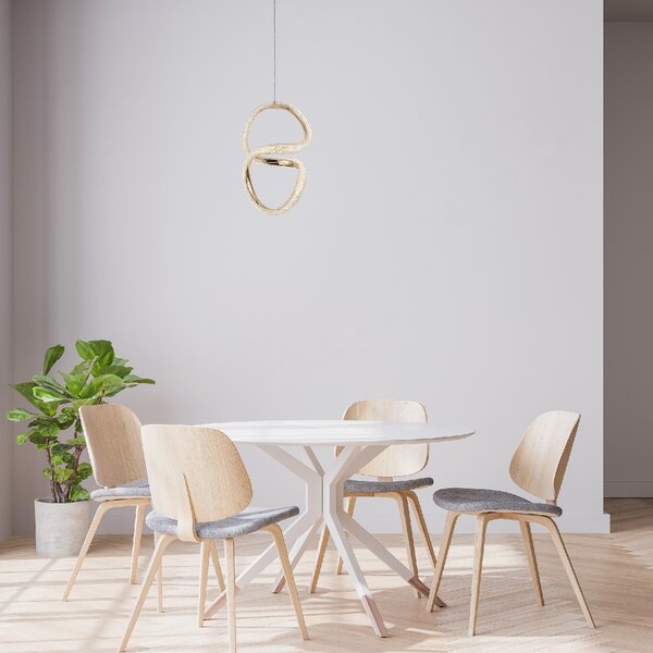 Toolight Závěsné LED svítidlo Luxury Glamour 7 G077-3CPR zlaté