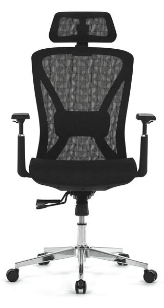Kancelářská židle černá KA-S258 BK