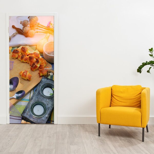 Fototapeta na dveře - Letní piknik (95x205cm)