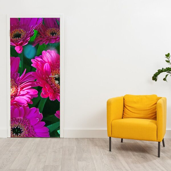 Fototapeta na dveře - Květiny (95x205cm)