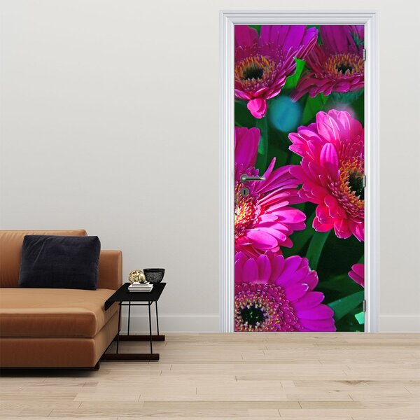 Fototapeta na dveře - Květiny (95x205cm)