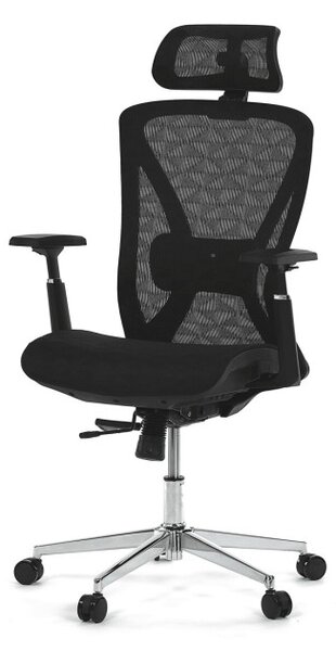 Kancelářská židle černá KA-S258 BK