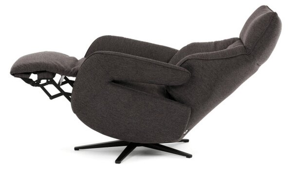 Polohovací křeslo hnědé, elektrické TV-B3973 BR2