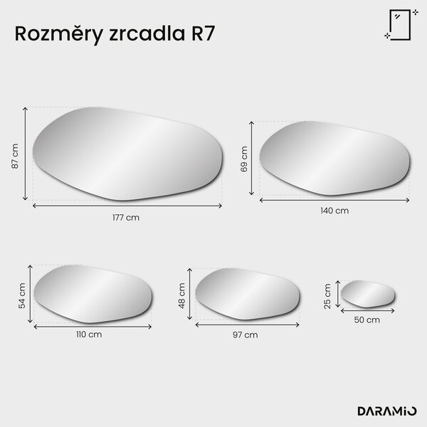 Zrcadlo Pure R7