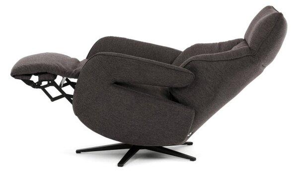 Polohovací křeslo hnědé, elektrické TV-B3973 BR2