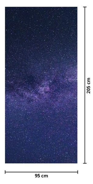 Fototapeta na dveře - Galaxie (95x205cm)