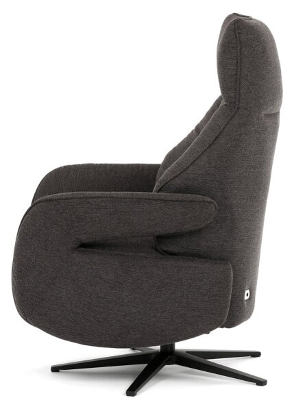 Polohovací křeslo hnědé, elektrické TV-B3973 BR2
