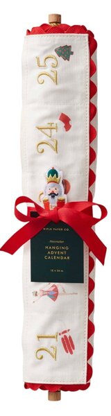 Vyšívaný adventní kalendář Nutcracker