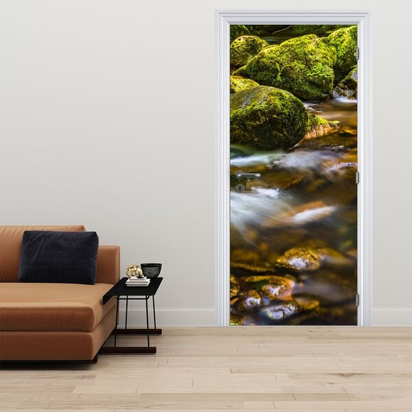 Fototapeta na dveře - Potůček (95x205cm)