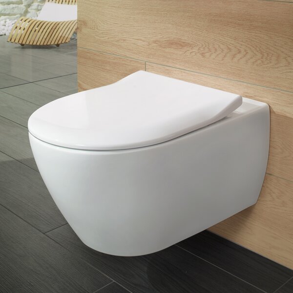 Villeroy & Boch Subway 2.0 combi-pack sada s prkénkem závěsná bez splachovacího kruhu bílá 5614R201