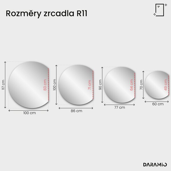 Zrcadlo Pure R11