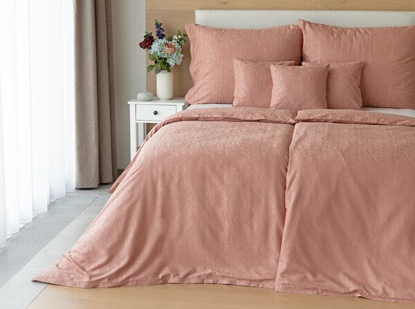 Povlečení Sofie Rose Pink Bambusový damašek 1x 140/200, 1x 70/90