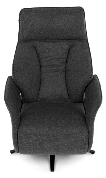 Polohovací křeslo šedé, elektrické TV-B3973 GREY2