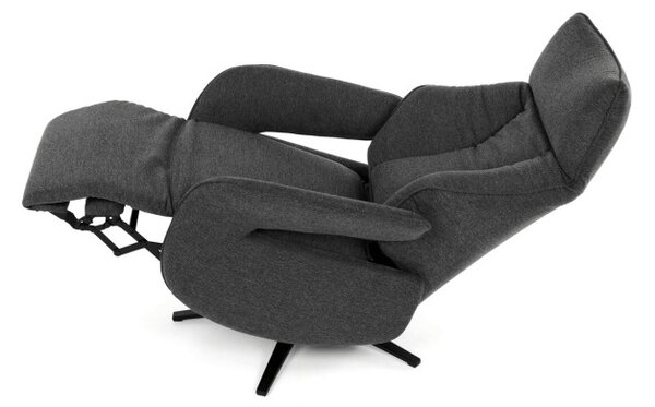 Polohovací křeslo šedé, elektrické TV-B3973 GREY2