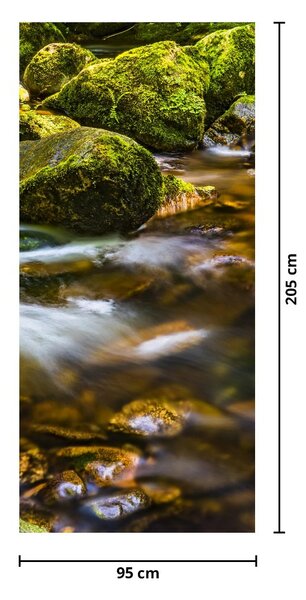 Fototapeta na dveře - Potůček (95x205cm)