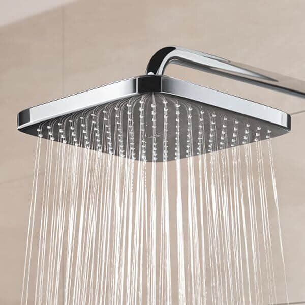Grohe Vitalio Comfort hlavová sprcha 25x25 cm čtvercový StarLight Chrome 26695000
