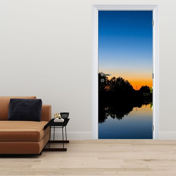 Fototapeta na dveře - Západ slunce (95x205cm)