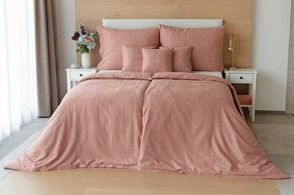 Povlečení Sofie Rose Pink Bambusový damašek 1x 140/200, 1x 70/90